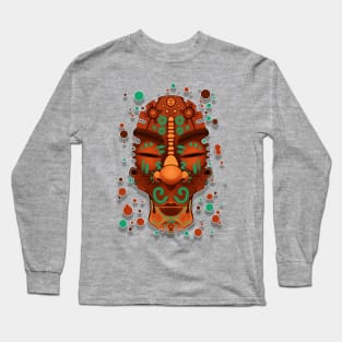 Mystics Tribal Mask_1 Long Sleeve T-Shirt